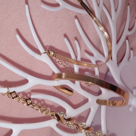 Bracelets 3 gold plated - Picture 4 of 6